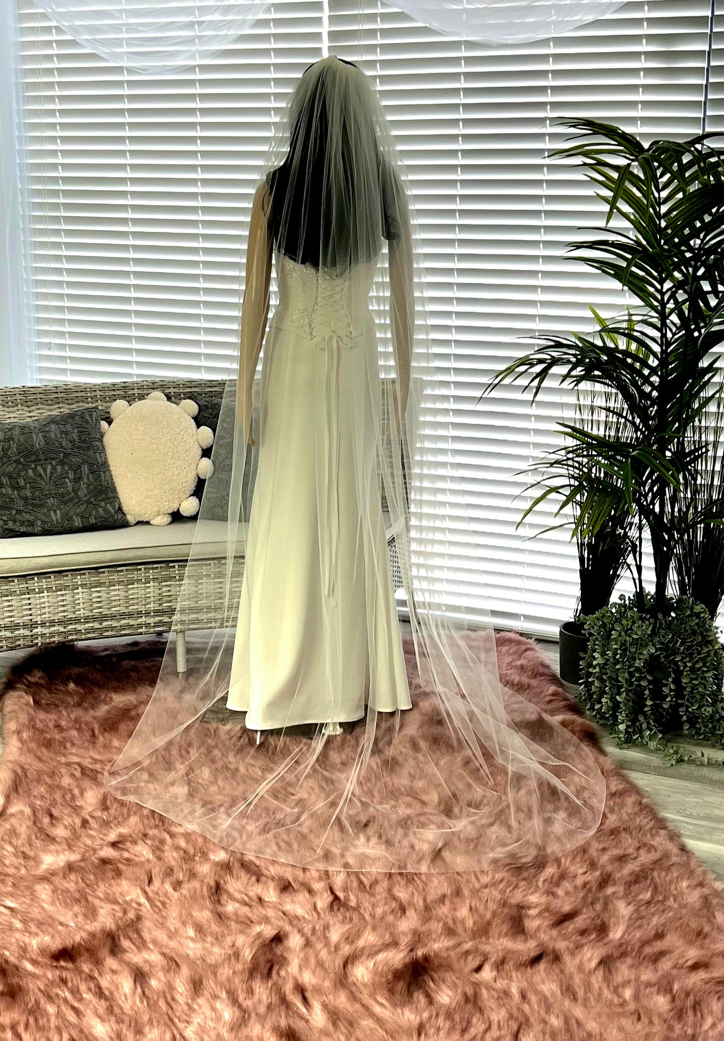 Chapel Length Veil (2.3m)