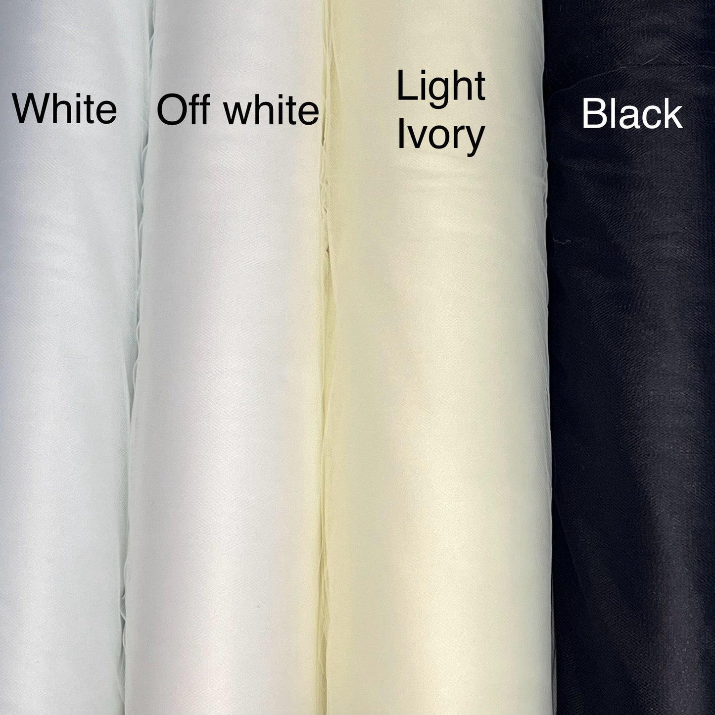 Waist Length Veil (1.15m)